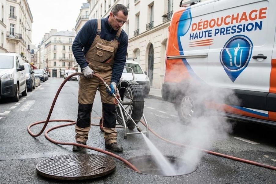 Débouchage de canalisation haute pression