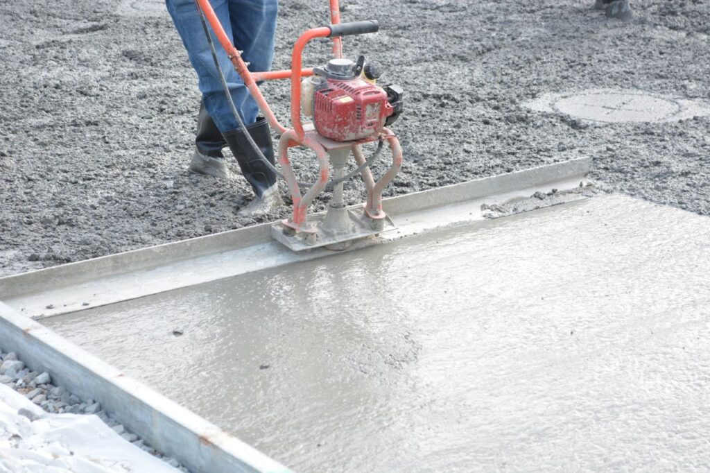 béton projeté