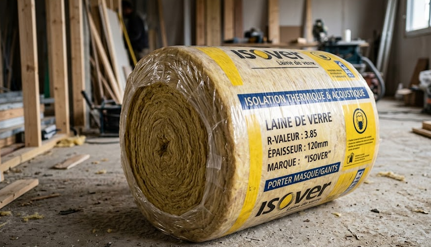 rouleau d'isolant