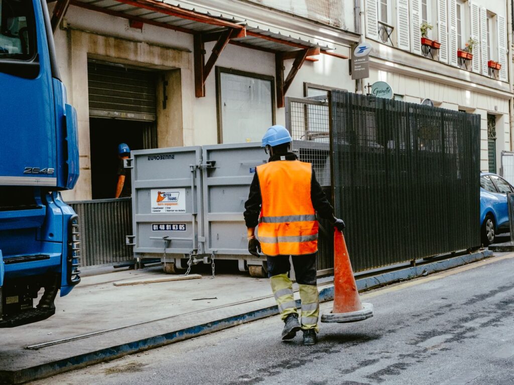Signalétique benne
